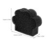 2026 Best!! Washing Machine Pet Hair Remover Sponge for Laundry 2Pcs Black Durable Cleaner