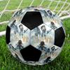 Мяч для мини-футбола Messi, разноцветный, машинная строчка, ПВХ, размер 5, готов к командным тренировкам и соревнованиям, прочный, с высоким отскоком, классный спортивный подарок