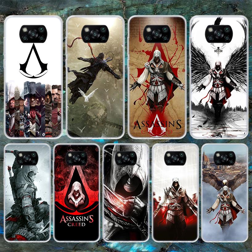 Мягкий чехол для телефона A-Assassins Game Creed для Xiaomi Poco X3 X5 X6 X7 Pro X4 NFC F7 Ultra F6 F5 M6 M5S M4 M3 F4 Gt F3 Fundas Чехол