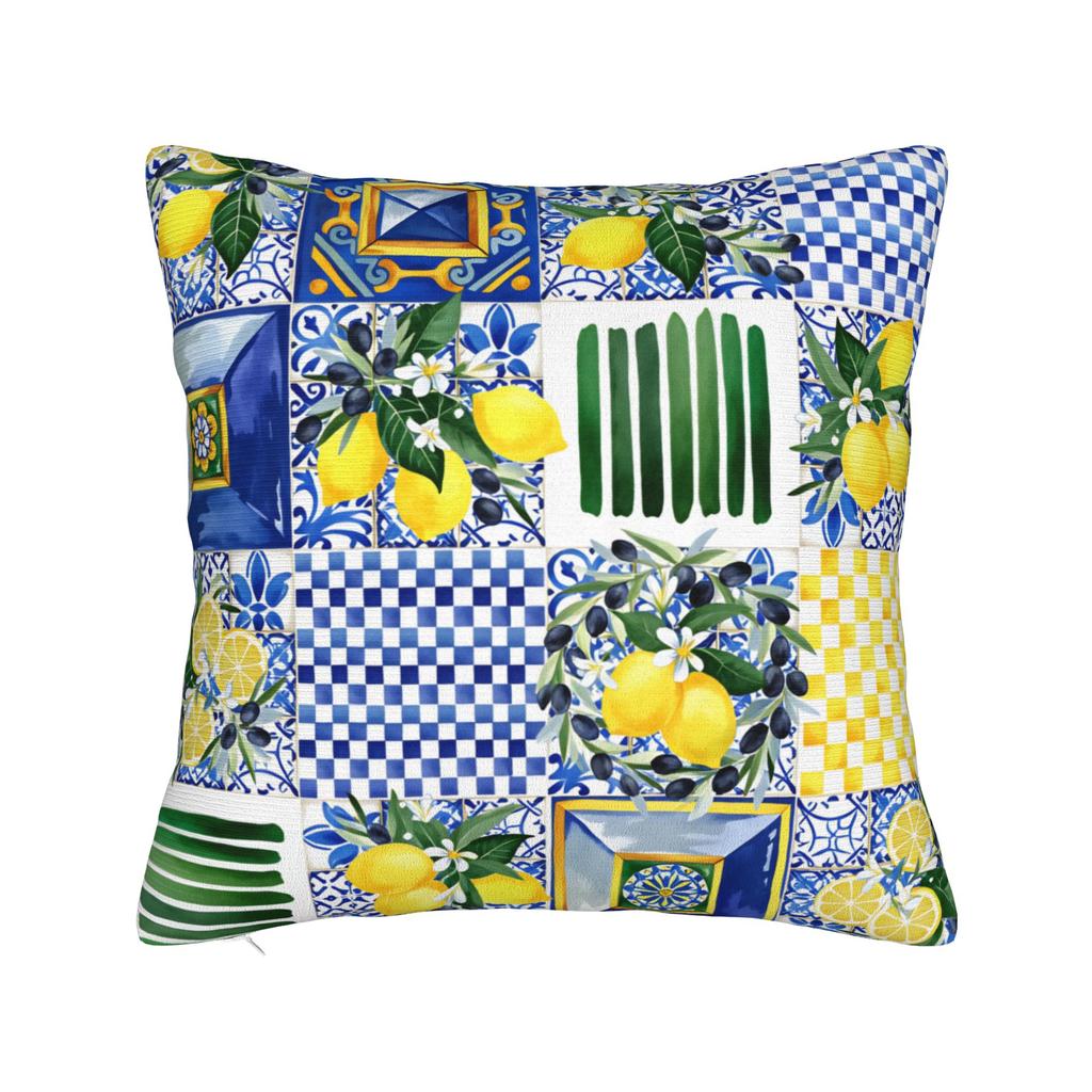 Pillow Cover Fruit Lemon Morden Pillow Case For Sofa Home Decor Pillowcases