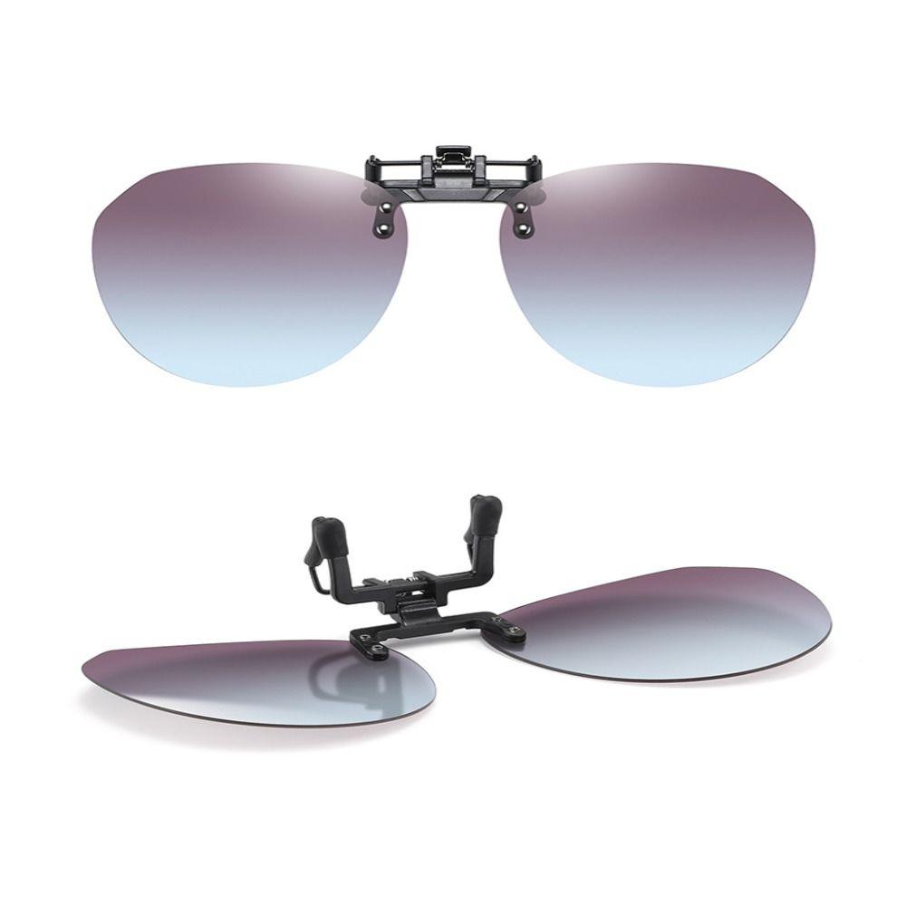 Защита от ультрафиолета Очки для близорукости Клипса Поляризованные линзы Солнцезащитные очки с клипсой для мужчин и женщин