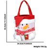 Christmas Treat Bag Christmas Candy Bag Christmas Events Adorable Design Ample Space Charming Texture Convenient Handle
