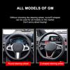 2pcs Carbon Fiber Non-Slip Steering Wheel Cover Car Accessories For BMW Mini Cooper F54 F55 F56 R56 R60 SONE Roadster Clubman Coupe