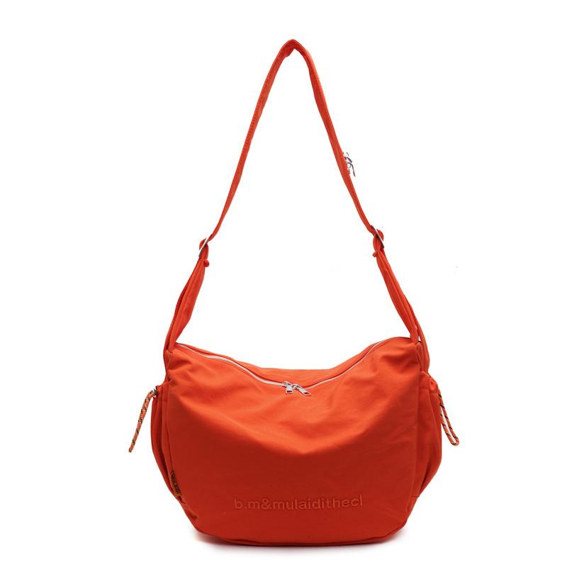 Popular canvas bag women 2026 new commuter versatile casual messenger bag to work large capacity shoulder bag