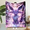 1 шт. Японские игры E-Eevee Umbreon Мультяшное одеяло Аниме Мягкое пушистое плюшевое одеяло Диван Офисное одеяло Плед Пикник Пляжное полотенце