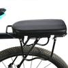 Bicycle Back Seat Cushion Mountain Bike Seat Plate Rear Shelf Thickened Saddle Accessory Cycling Bike Seat Cover Rear Seat Pad