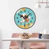 8-дюймовые 20 см Бесшумные настенные часы, Гостиная, Спальня, Дом, Креативные, Модные, Простые, Современные мультяшные часы