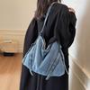 Large Capacity Denim Bag Women's Shoulder Crossbody Bag