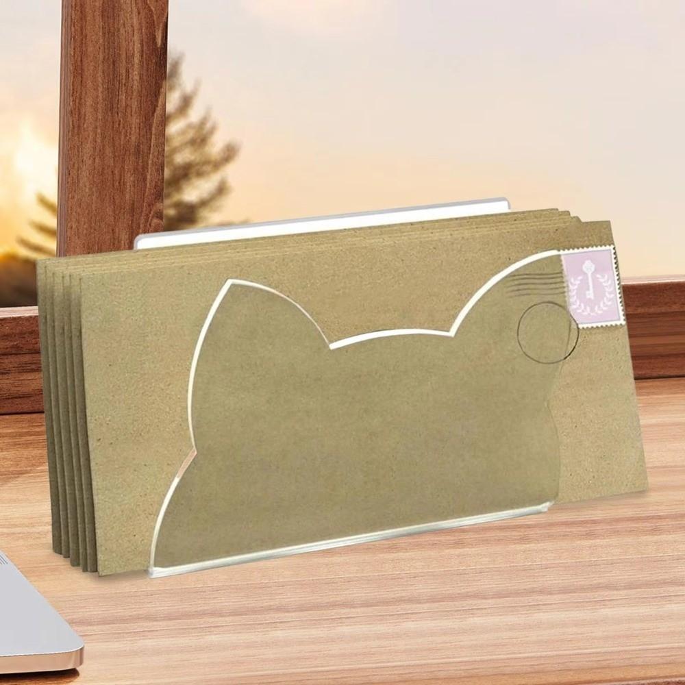 Acrylic Letter Organizer Clear Desk Organizer New Letter Holder For Office Desk Home Countertop