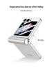 Магнитный чехол-пенал для Samsung Z Flip6: Стильный держатель со складной защитой экрана и прочным жестким корпусом
