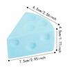 Realistic Cheese Squishy Toy Super Soft Slow Rebound Fidget Toy Cheese Pinch  for Kids Adults