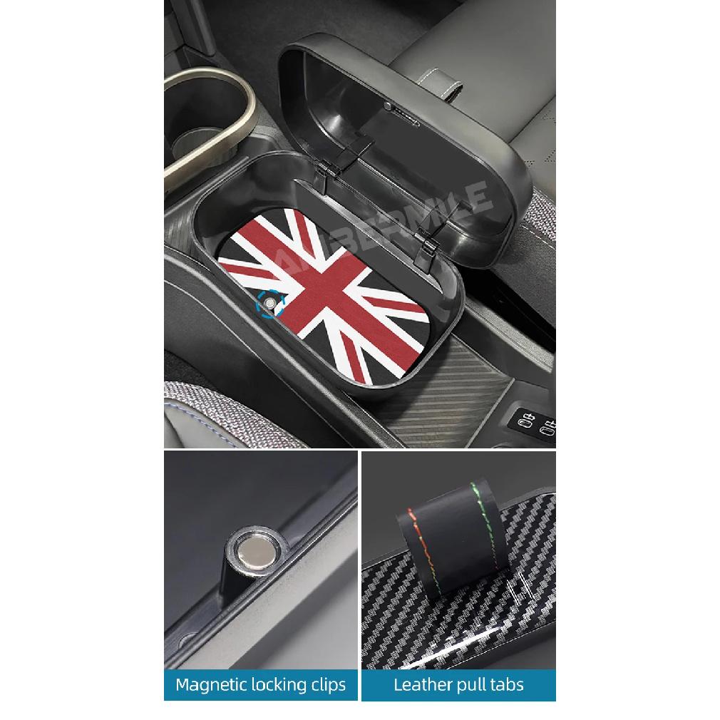Центральный ящик для хранения для BMW Mini Cooper F65 F66 2024 2025 Центральный подлокотник Ящик для хранения Автомобильные аксессуары