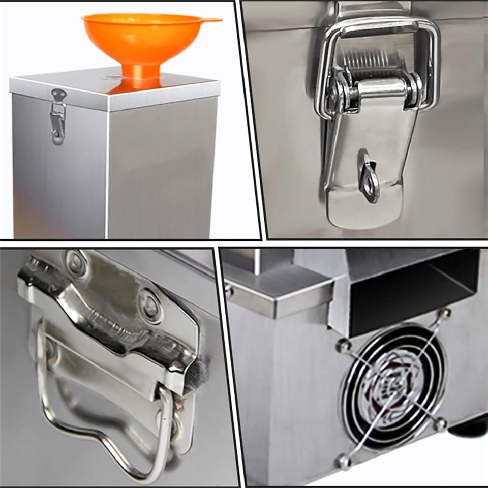 Электрическая машина для очистки чеснока 220 В, коммерческая автоматическая машина для удаления шелухи чеснока, 25 кг/ч