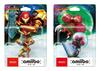 Amiibo Самус и Аран из Metroid (Серия Метроид) - Набор из 2 предметов. (Амибо для Nintendo Switch)