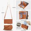 For Samsung Galaxy Z Fold 8 Ultra Fold 8 Wallet Case Detachable Magnetic Phone Cover Wrist Strap Lanyard & Crossbody Lanyard