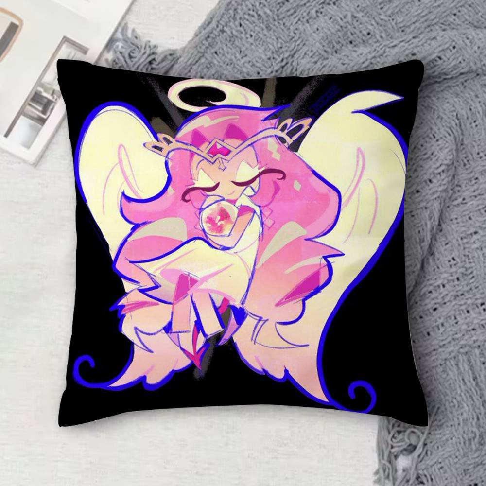 Eternal Sugar Cookie Tinplate Doublesided Printed Square Decorative Cushion Cover for Sofa Living Room Home Decor