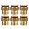 6Pcs 360 Degrees Misting Spray Nozzle Brass Garden Spray Head  Greenhouse Humidification