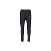 Nike Logo Print Slim Fit Long Workout Pants Women Bottoms Black 890334-010