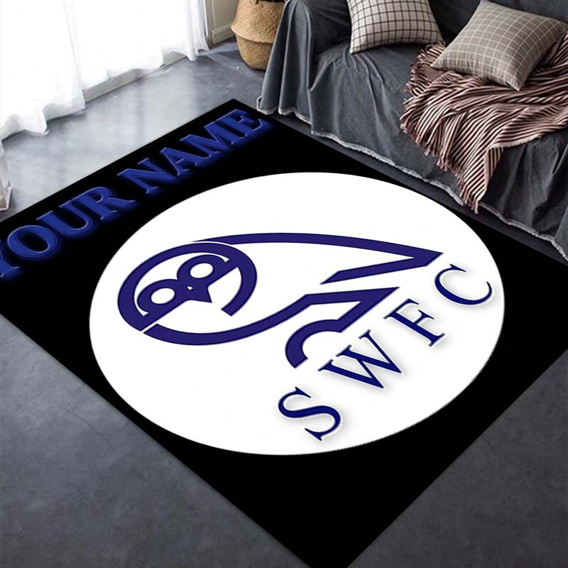 Custom Name Sheffield Carpet Rug for Living Room Bedroom Home Sofa Decoration,Kids play Non-slip Floor Mat