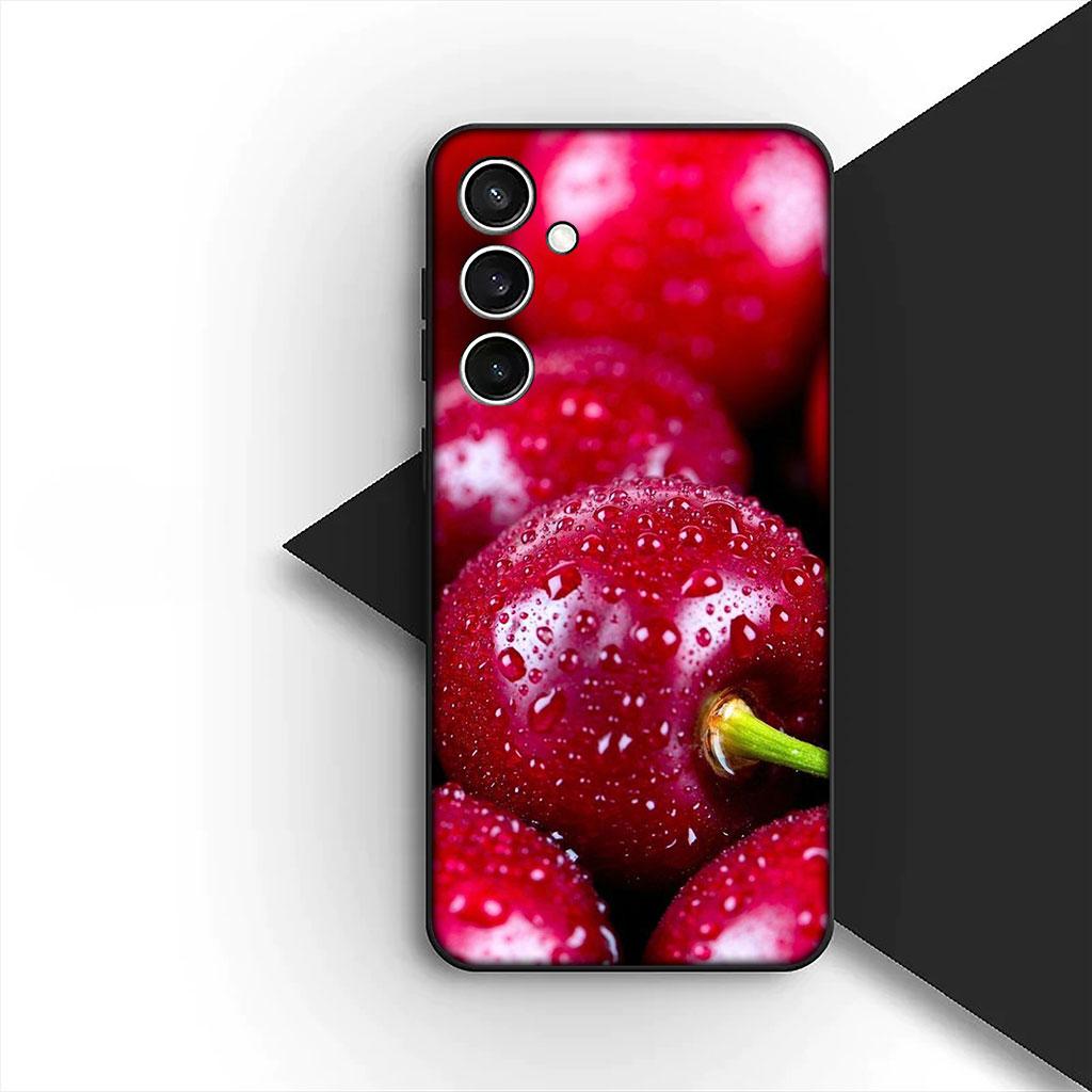 Phone Cover for Apple iPhone 17 Air 12 13 Pro Max Mini ProMax 7 + 8 Plus 7+ 8+ Soft Case Cherry Strawberry Fruit Summer Avocado