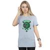 Harry Potter Womens/Ladies Slytherin Toon Crest Cotton Boyfriend T-Shirt