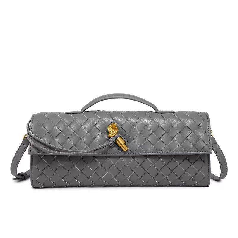 Сумка ручной работы Замок из мягкой кожи Вечерняя сумка Сумка-багет в средневековом стиле Длинная модная