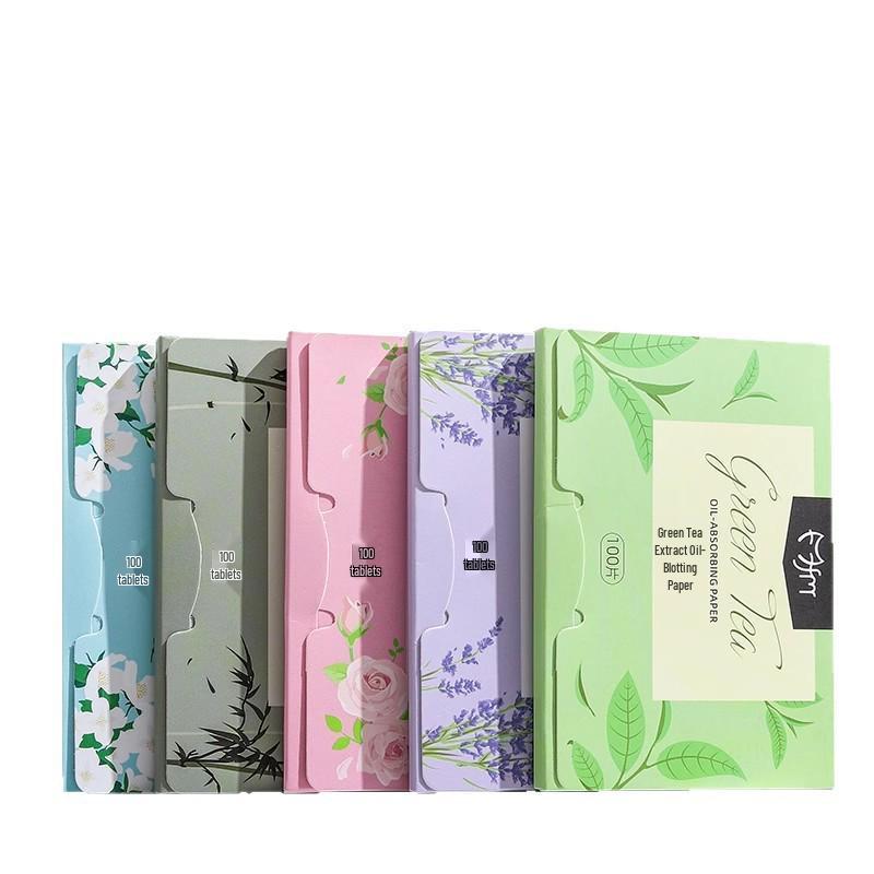 300 Листов Портативная Матирующая Бумага для Лица - Освежающий Контроль Жирности для Подростков и Взрослых