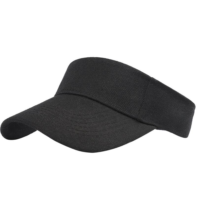 Летняя унисекс-топлес спортивная шляпа от солнца - корейский стиль однотонная повседневная кепка