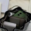 Fashion Women Drawstring Rhinestones Shoulder Bag Luxury Bucket Crossbody Bag