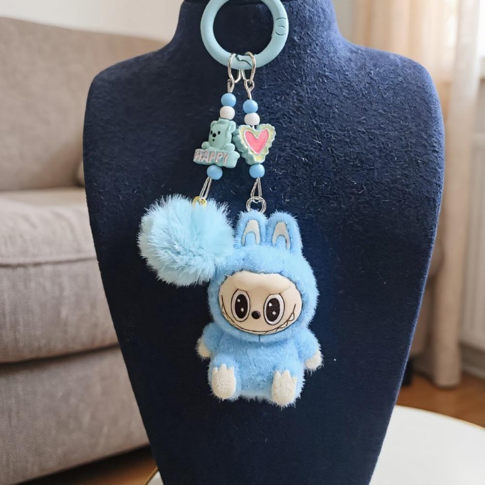 Sheep Keychain Cute Cartoon Doll Bag Pendant Baby Catcher Gift