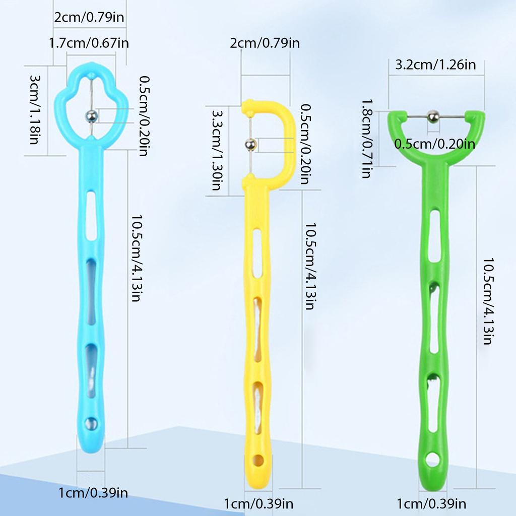3/4 шт. Инструменты для латерализации и подъема кончика языка, терапевтический набор инструментов для апраксии, дизартрии, улучшения навыков кормления