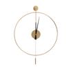 Swing Wall Clock Modern Design Silent Quartz Movement Elegant Living Room Decor
