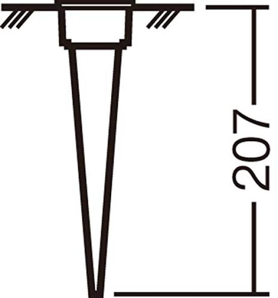 Panasonic Прожектор Тип Стик LGW40292LE1 Тип 60 Фокусируемый Черный