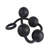 Edostree Anal Plug Anal Beads Anal Development 4 Balls Super Big Silicone Sex Toy QGS-01 (M)