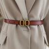 Leather Women Waist Belt Accessories With Alloy Buckle For Dresses And Outerwear