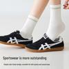 Женские хлопковые носки на весну и осень - Дышащие, Влагоотводящие, Защищающие от запаха для спорта, бега и фитнеса