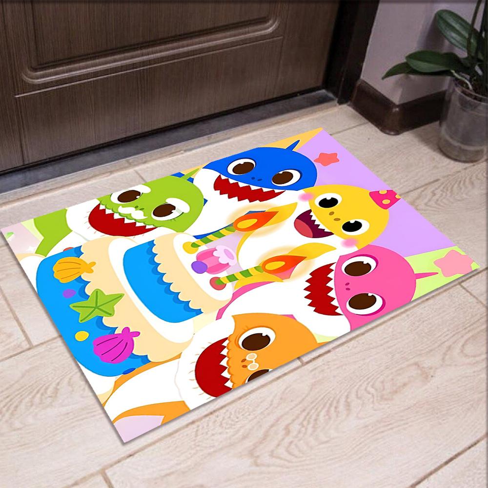 Shark Printed Carpet Rug for Office Chair Living Room Bedroom Kitchen Room Decor Gifts