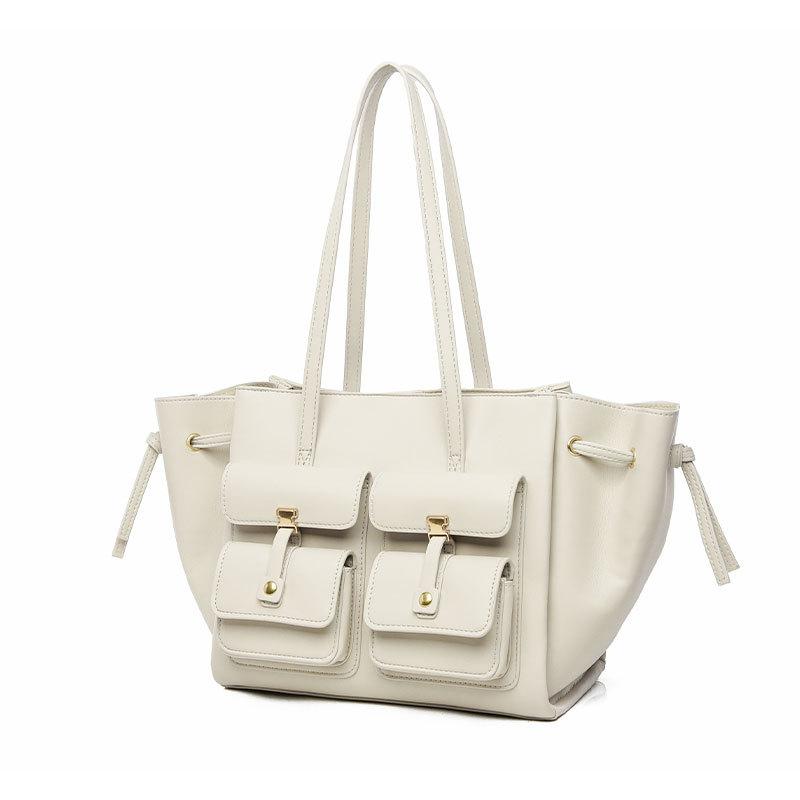 Tote Bag Fashion Women'S Handbag Simple Large-Capacity Commuter Shoulder Bag