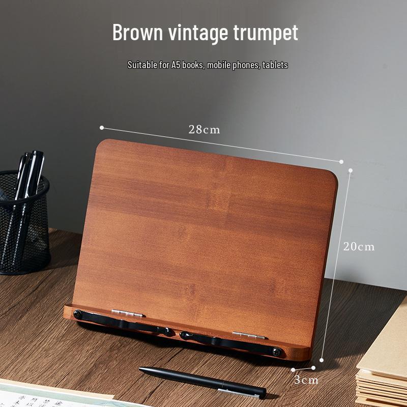 Бамбуковая подставка для чтения книг, каллиграфии и планшетов