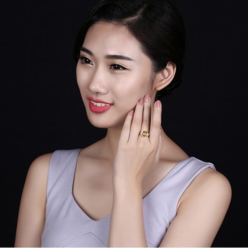 Sace Gems Классическое кольцо из медного сплава с цирконом, женские ювелирные изделия, свадебный подарок для вечеринки