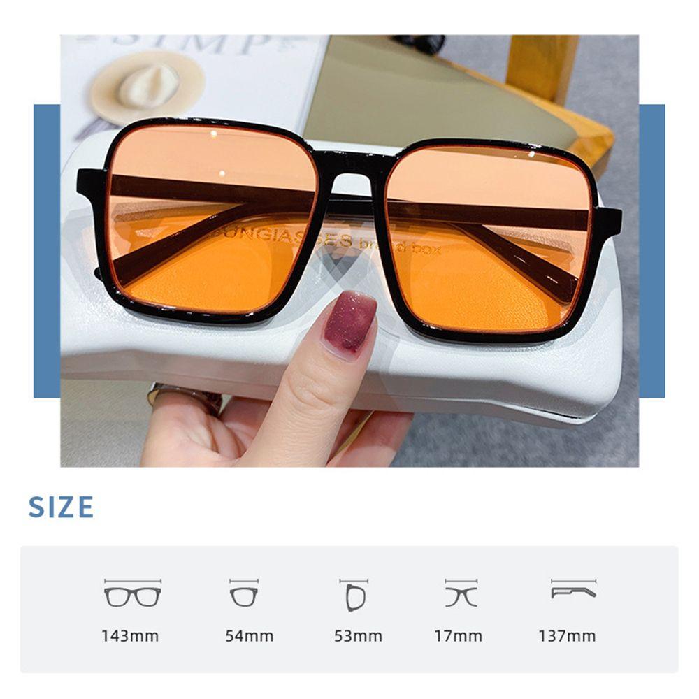 Luxury Black Eyewear UV400 Men Sun Glasses Oversized Sunglasses Goggle Women Square Sunglasses