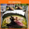 The Printed Wicked Bed Duvet Cover Pillowcase Three Piece Set For Kid Room