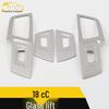18 CC Glass Lift Decorative Panel & Window Armrest Switch Frame Sticker