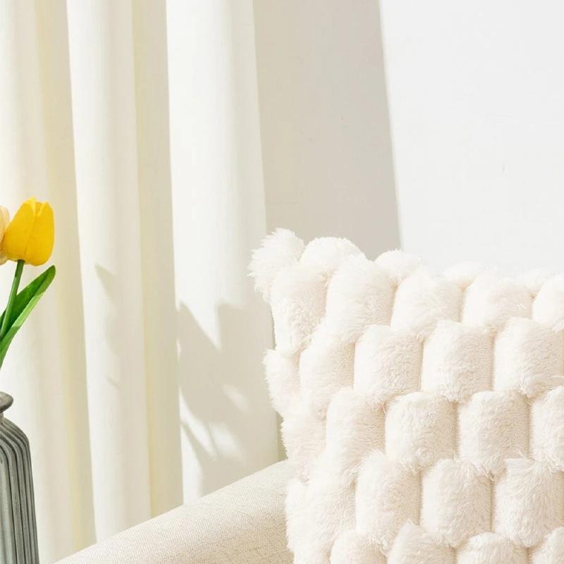 1 шт. ультра мягкий искусственный мех плюшевый бежевый наволочка для подушки пушистая имитация панциря черепахи квадратный бархатный чехол для подушки декор для дивана дивана кровати