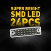 2x White LED License Plate Light Lamp For 1996- Toyota 4Runner 01-22 Sequoia