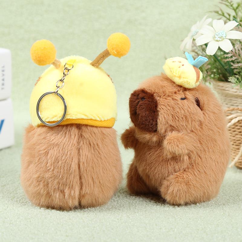 Плюшевая игрушка Капибара, брелок-подвеска - Мягкая игрушка, тряпичная кукла