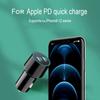 Автомобильное зарядное устройство Pd 20 Вт, тип C, USB-зарядное устройство для быстрой зарядки, зарядное устройство для мобильного телефона, Pd для Iphone, Samsung, Xiaomi