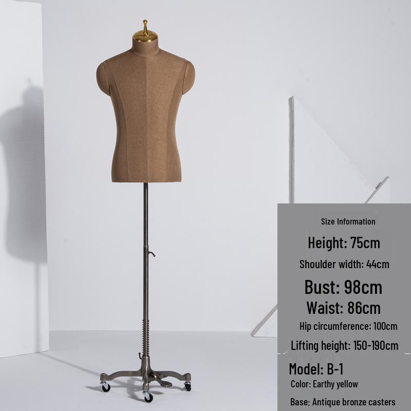 Роскошный манекен в полный рост для демонстрации деловых костюмов