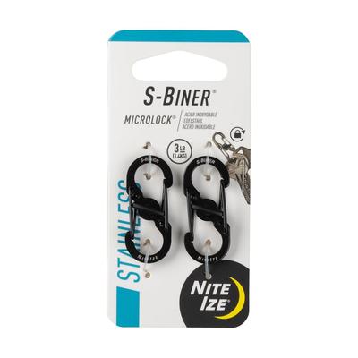 Карабин Niteize S-Biner Micro Lock, S-образный, маленький