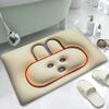 New 3d Cute Multi-style Entry Mat Toilet Kitchen Door Diatom Mud Thickened Absorbent Mat Can Be Machine Washable